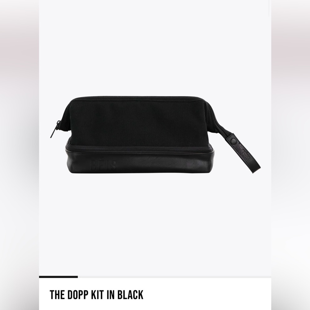 BEIS Dopp Kit in Black